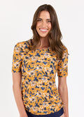 Tangerine Floral