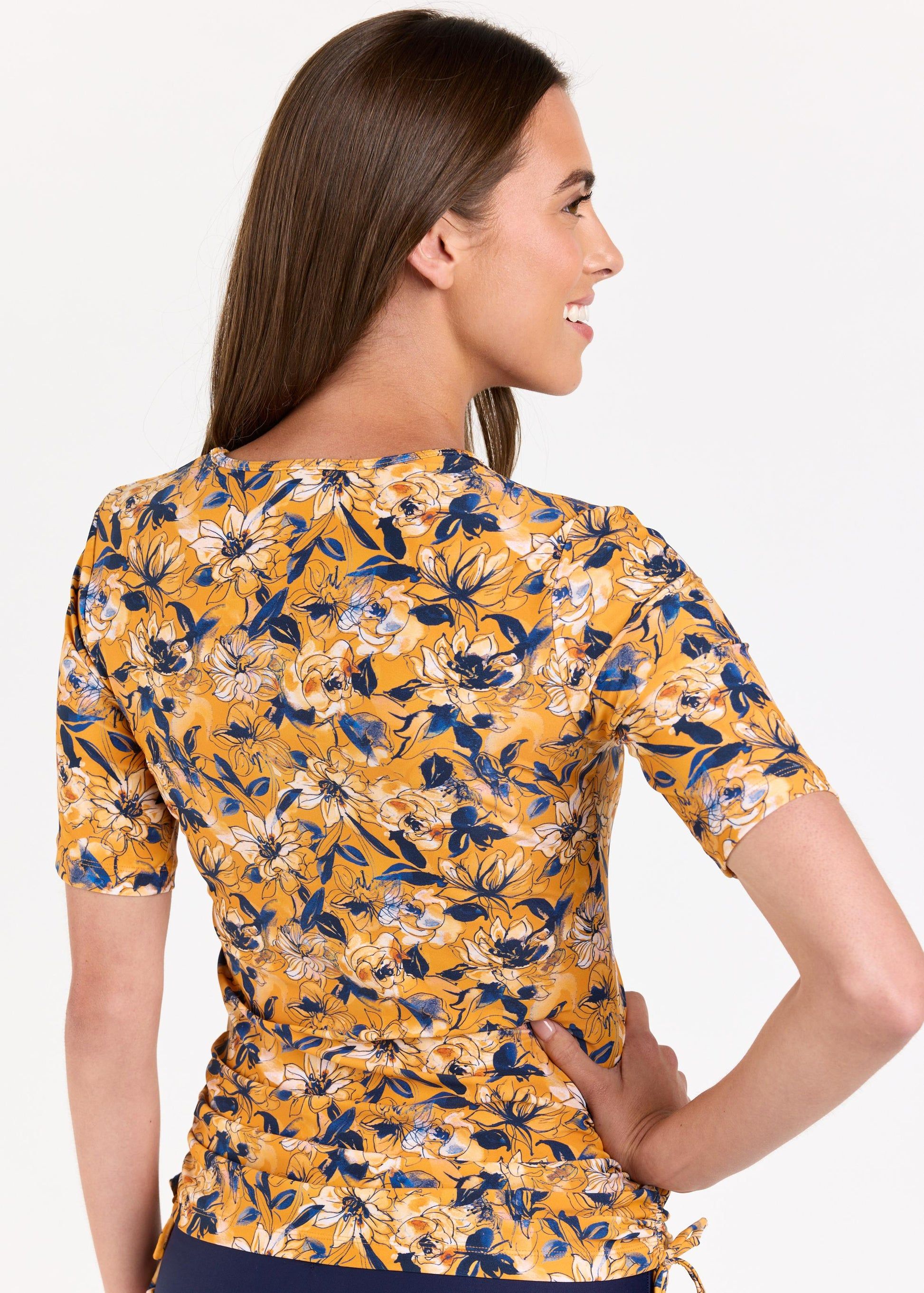 Tangerine Floral
