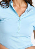 Half-Zip Adele Swim Top