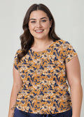 Tangerine Floral