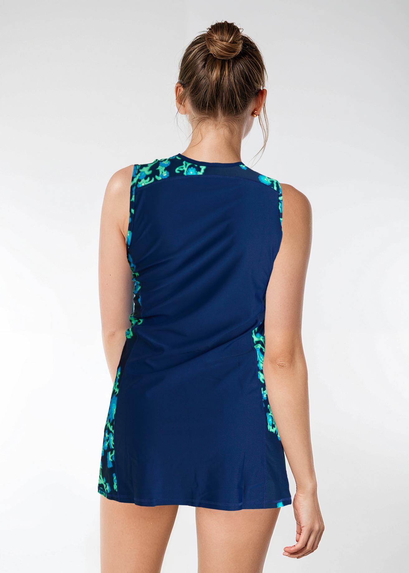 Navy/Barbados Blue