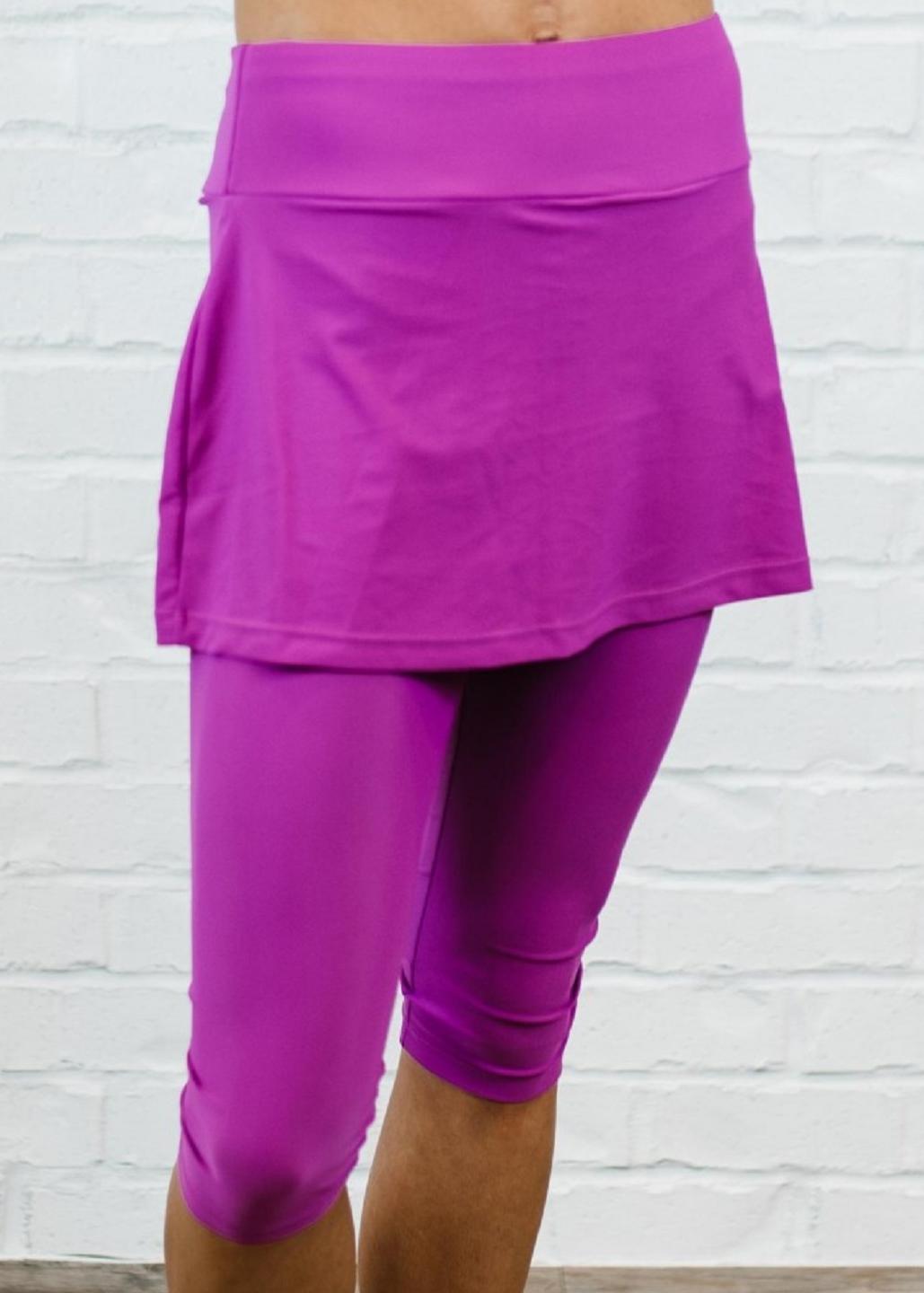Skirted Swim Capris 