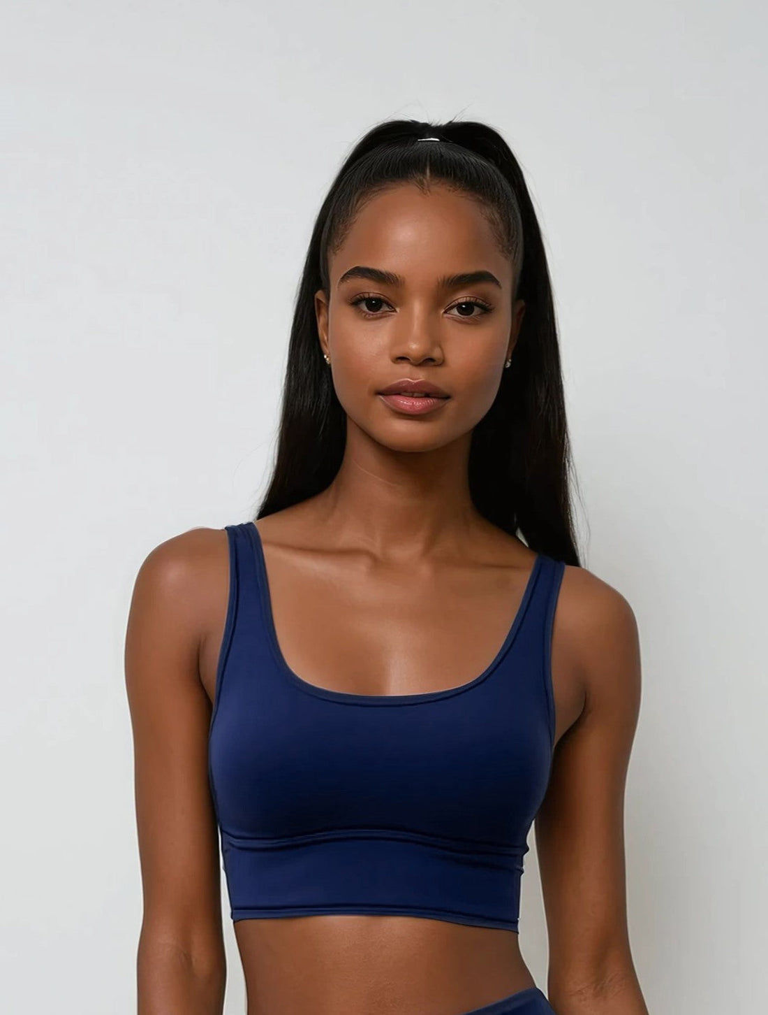 Longline Swim Bra | Plus Size