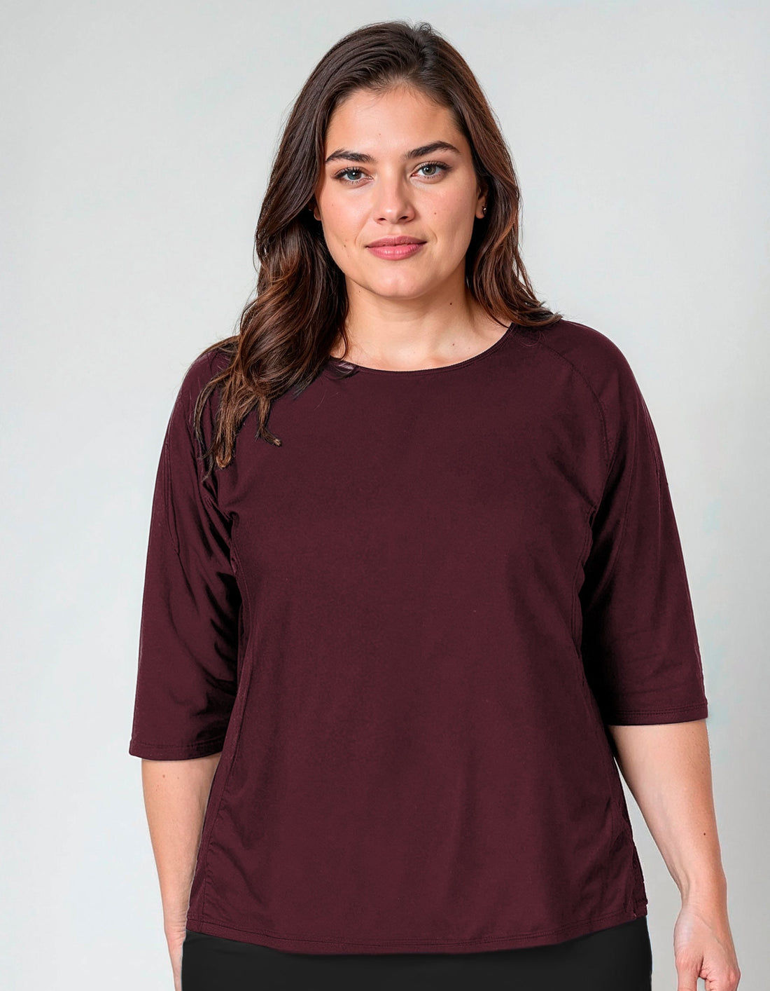 Loose Fit Margaux Swim Top | Plus Size