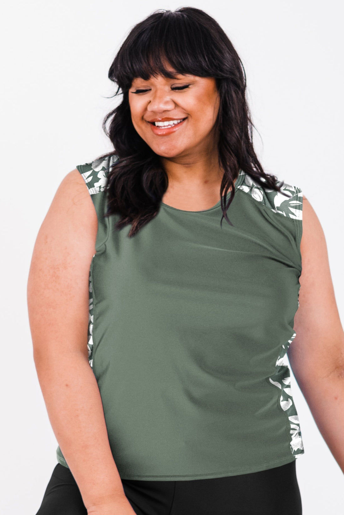 Loose Fit Maya Swim-Top | Plus Size