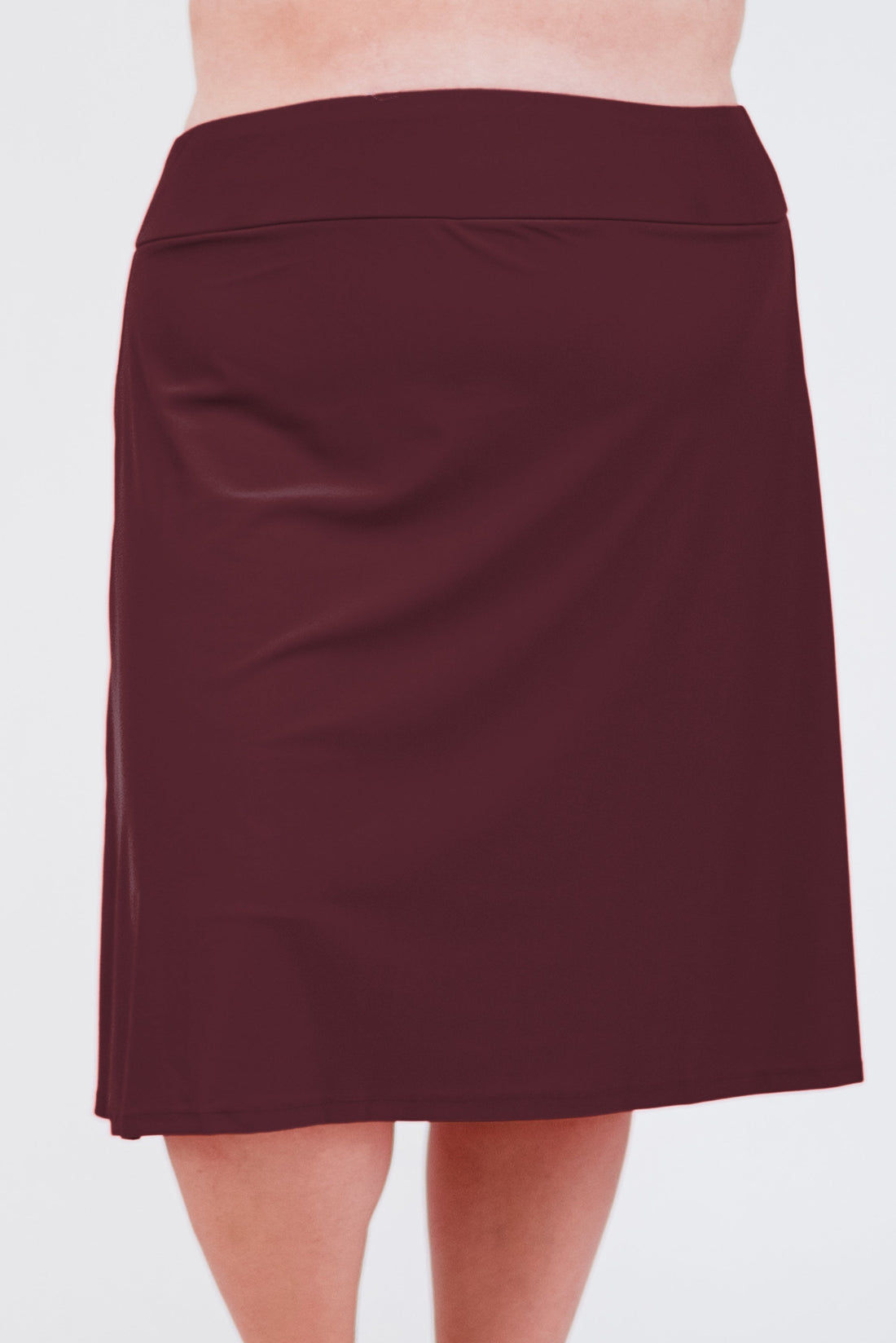 Long Swim Skort With Capri Leggings | Plus Size