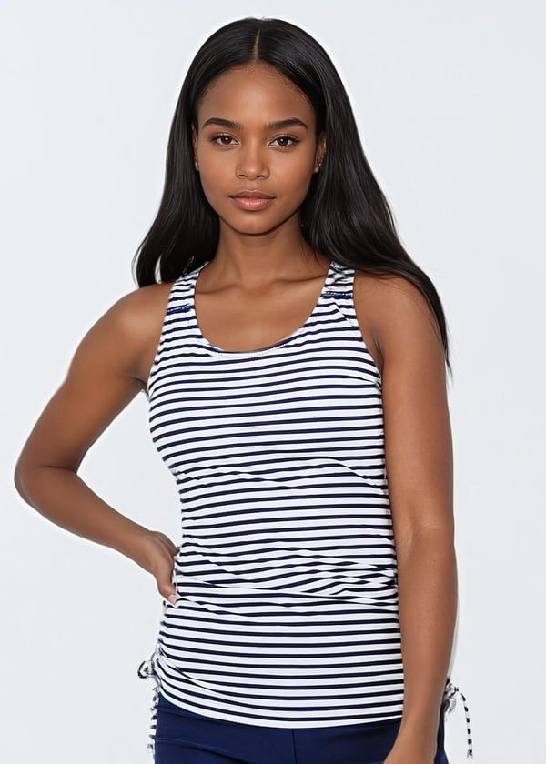 Maya Tankini Swim Top With Built-in Bra