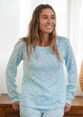Light Blue Speckled