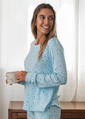 Light Blue Speckled