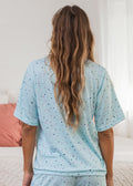 Light Blue Speckled