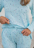 Light Blue Speckled