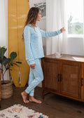 Light Blue Speckled