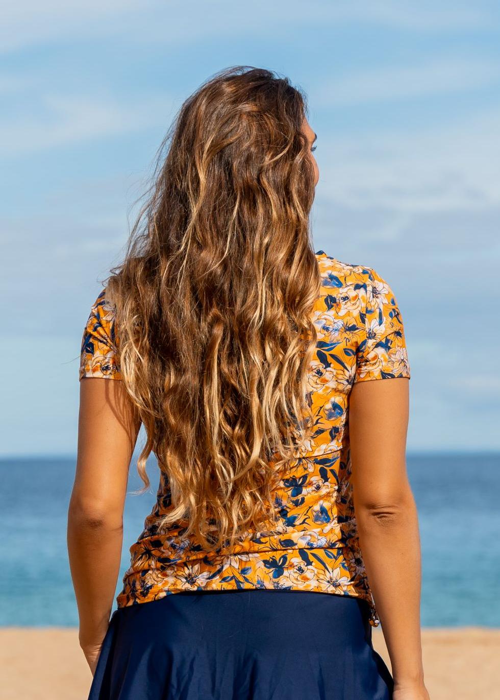Tangerine Floral