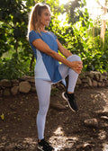 Side Split Tie Up Tee
