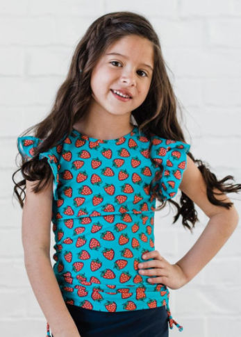 Girl's Chloe Swim Top