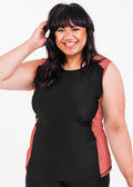 Coral/Black