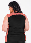 Coral/Black