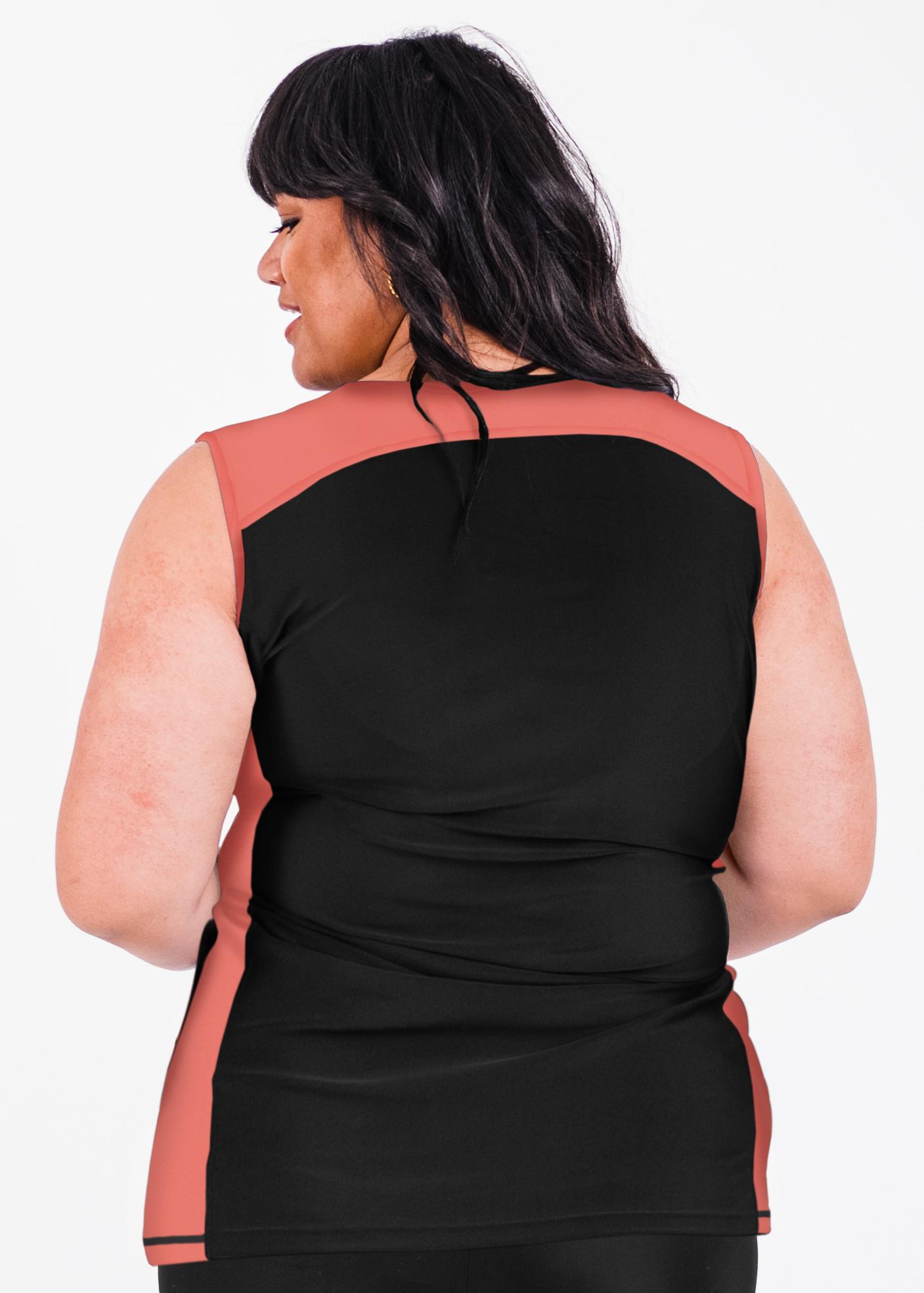 Coral/Black