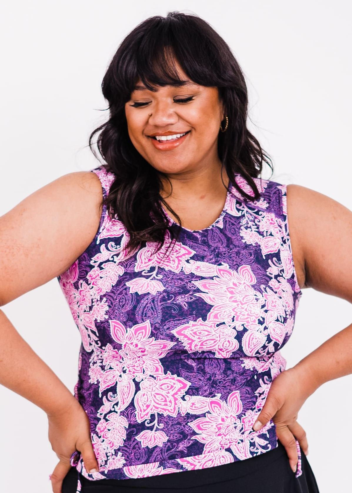 Purple Paisley