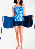 Sarong Wrap Swim Skirt (No Bottom)