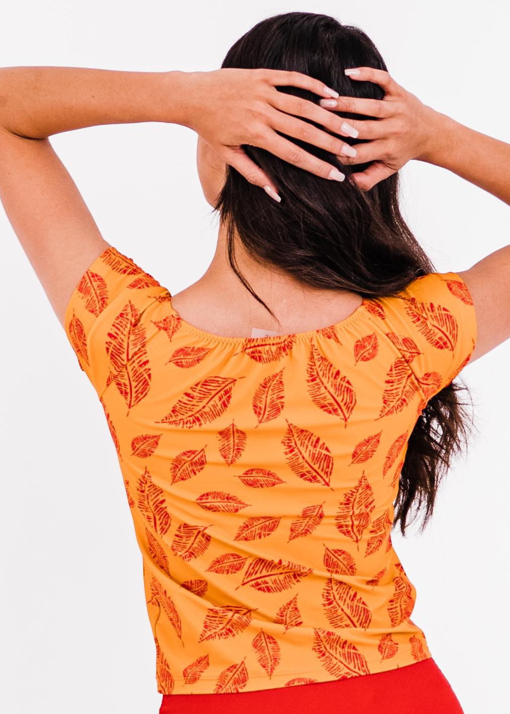 Zoey Crop Swim Top