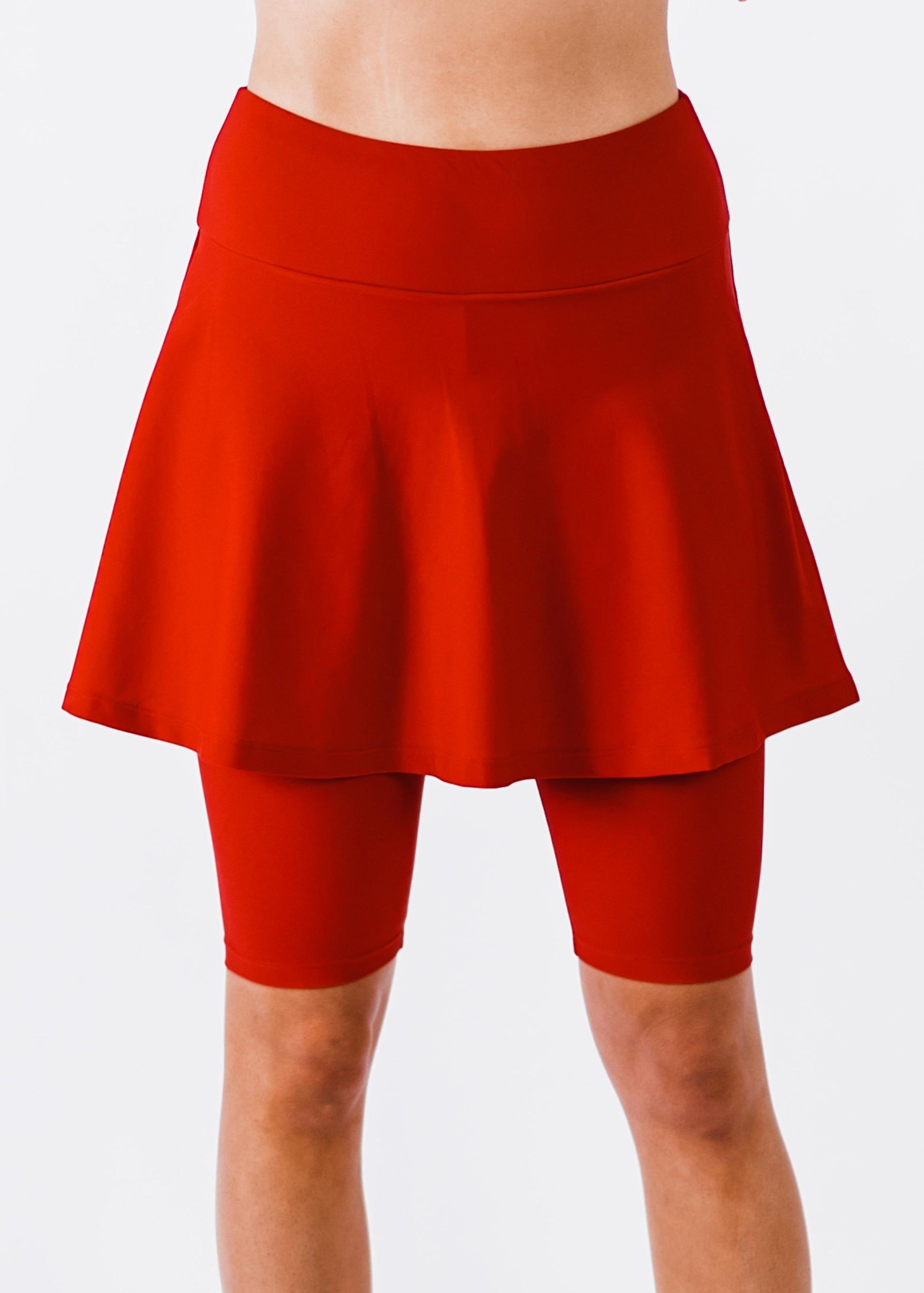 Swim skort. Modest plus size skirt and pants. Womens' modest plus size swim skirt. Excellent sun protection UPF +50