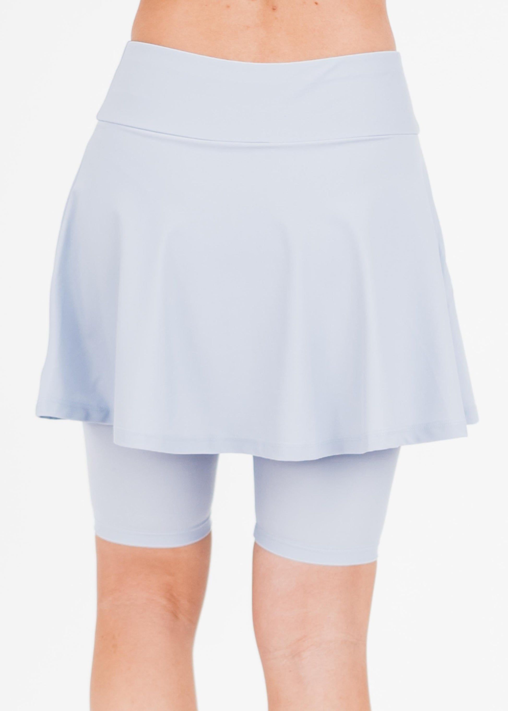 Swim skort. Modest plus size skirt and pants. Womens' modest plus size swim skirt. Excellent sun protection UPF +50