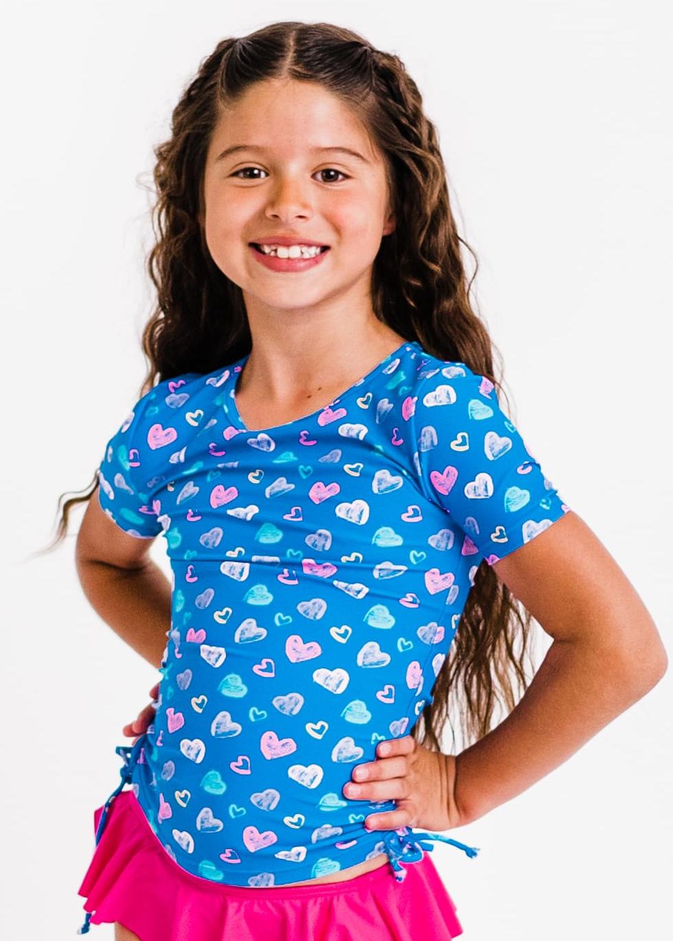 Girl's Lily Swim Top