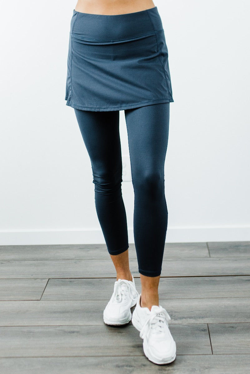 Deep Blue/White