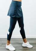 Deep Blue/White