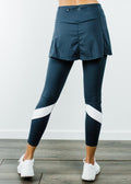 Deep Blue/White