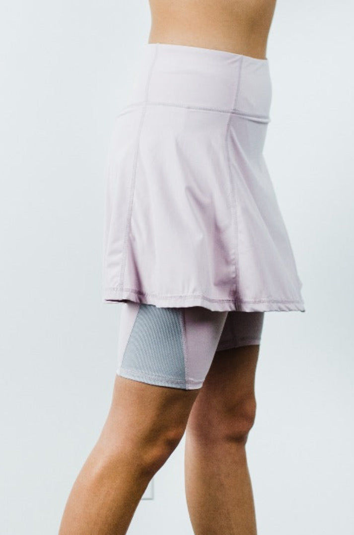 Midi Sport Skirt With Attached 10" Leggings