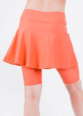 Swim skort. Modest plus size skirt and pants. Womens' modest plus size swim skirt. Excellent sun protection UPF +50