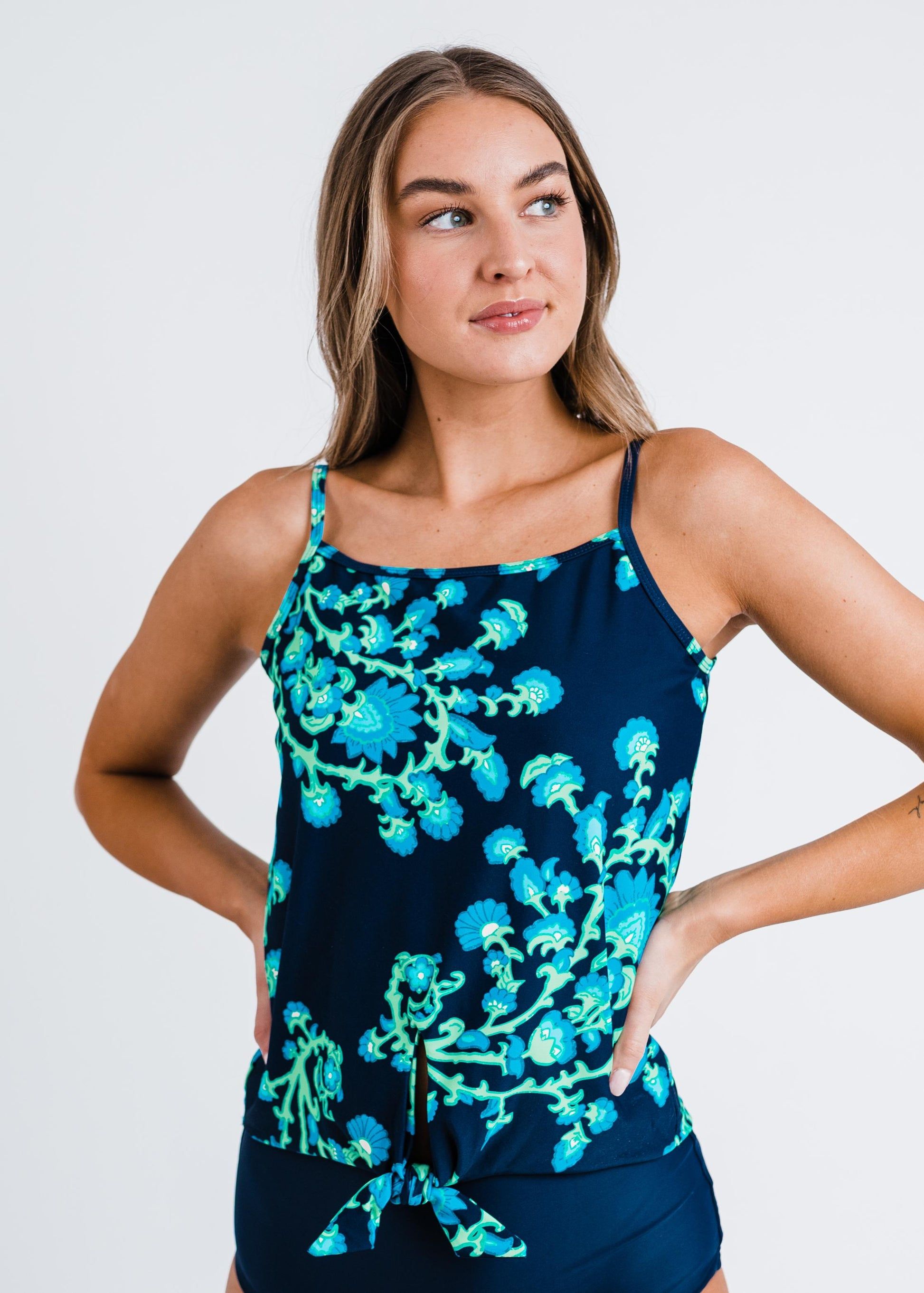 Riley Knotted Swim Top