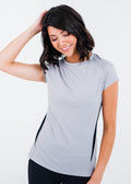 Pro Cap Sleeve Performance Top With Mesh Panels