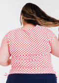Coral Gingham