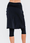 Knee Length Lycra® Sport Skirt with Attached 17