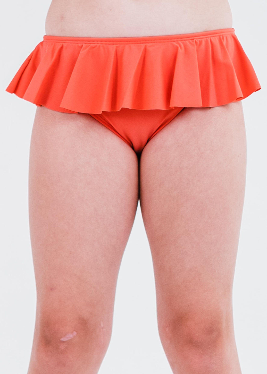 Girl's Ruffled Bikini Bottom
