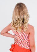 Coral Gingham