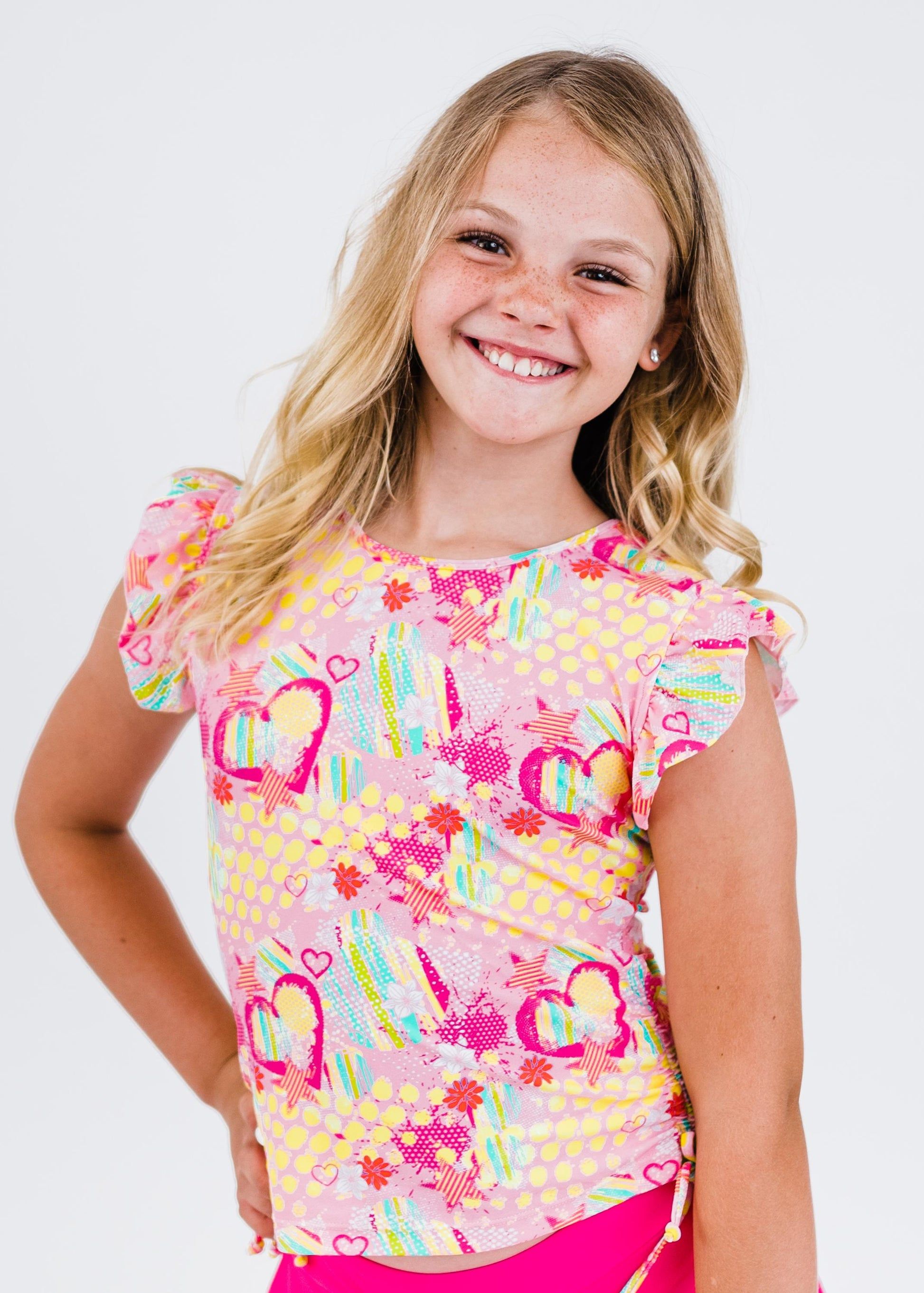 Girl's Chloe Swim Top