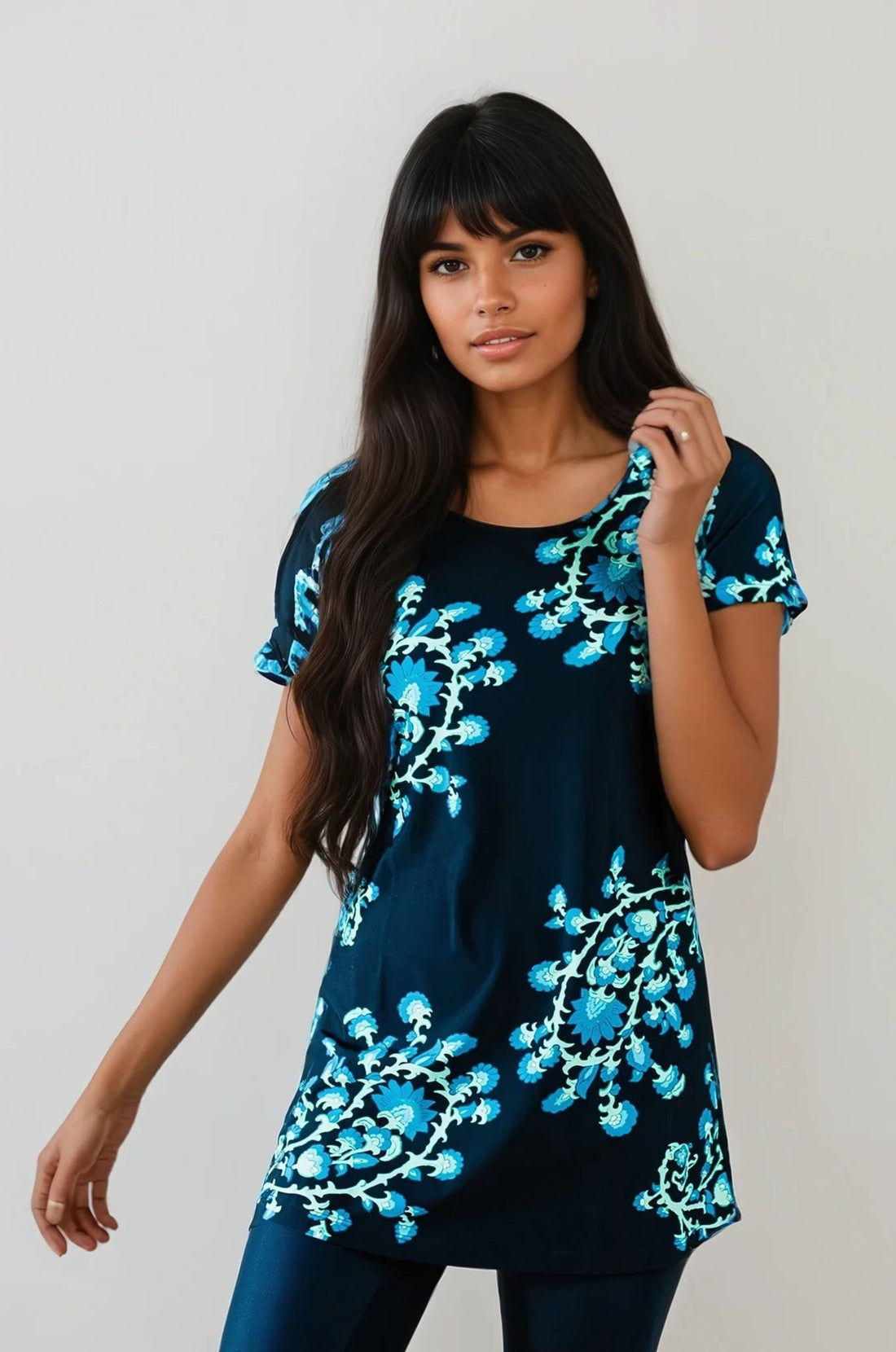 Anna Longer Length Swim Tunic