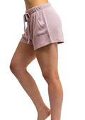 Cuddleblend™ Ribbed Lounge Shorts - Ribbed Pink