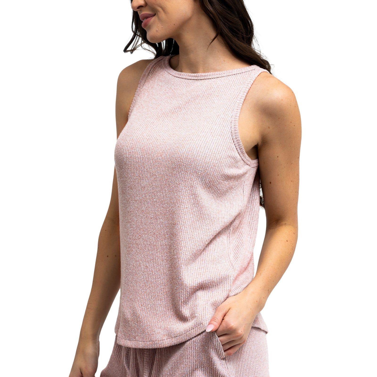 Ribbed Pink