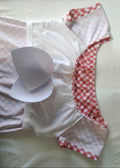 Coral Gingham