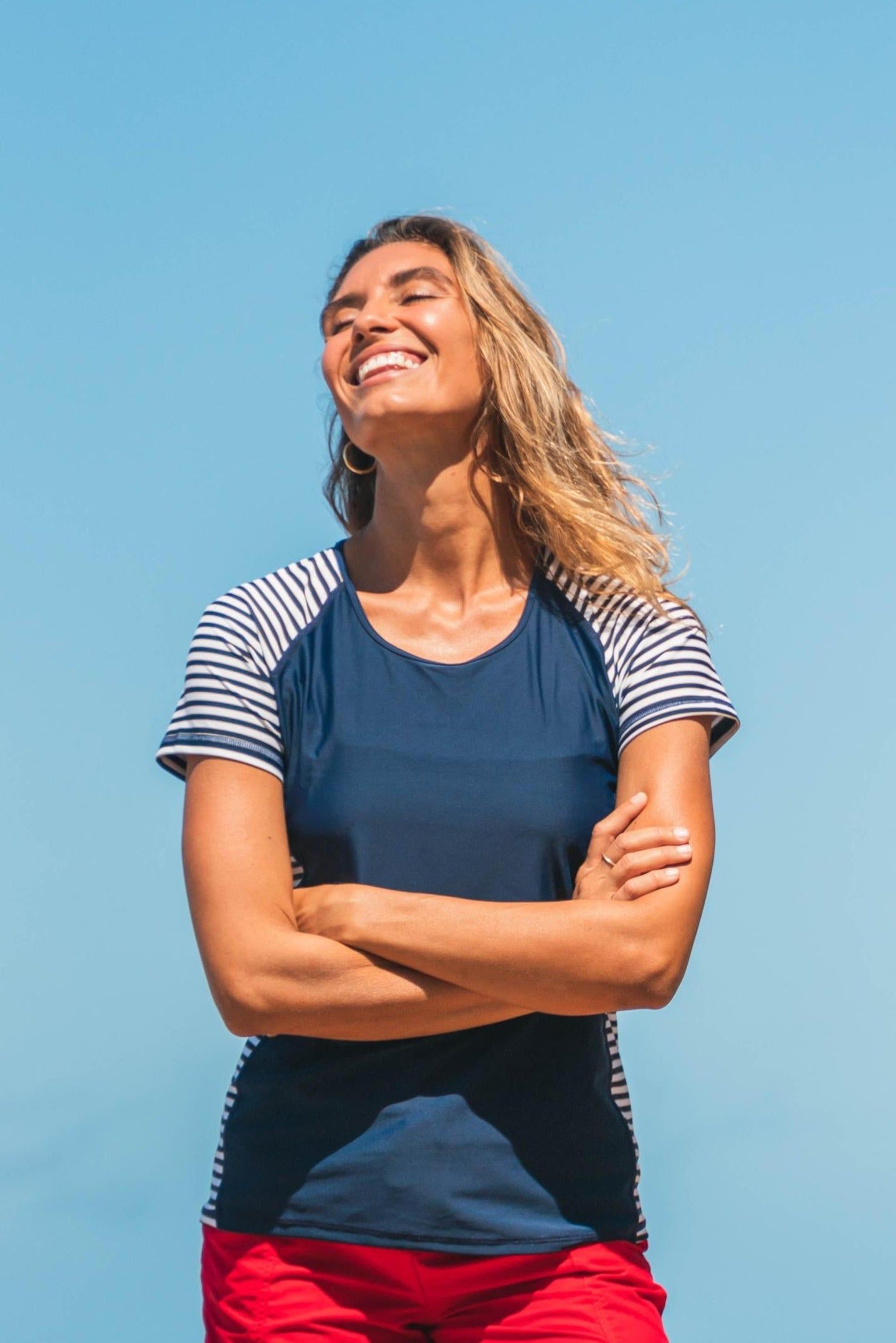 Navy/Sunshine Sails