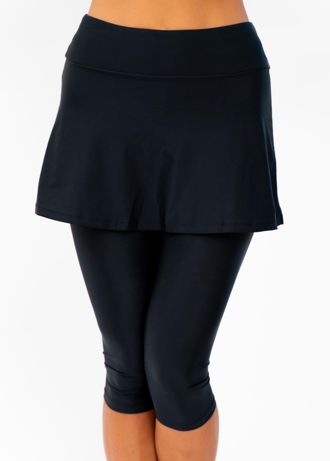 Skirted Swim Capris 