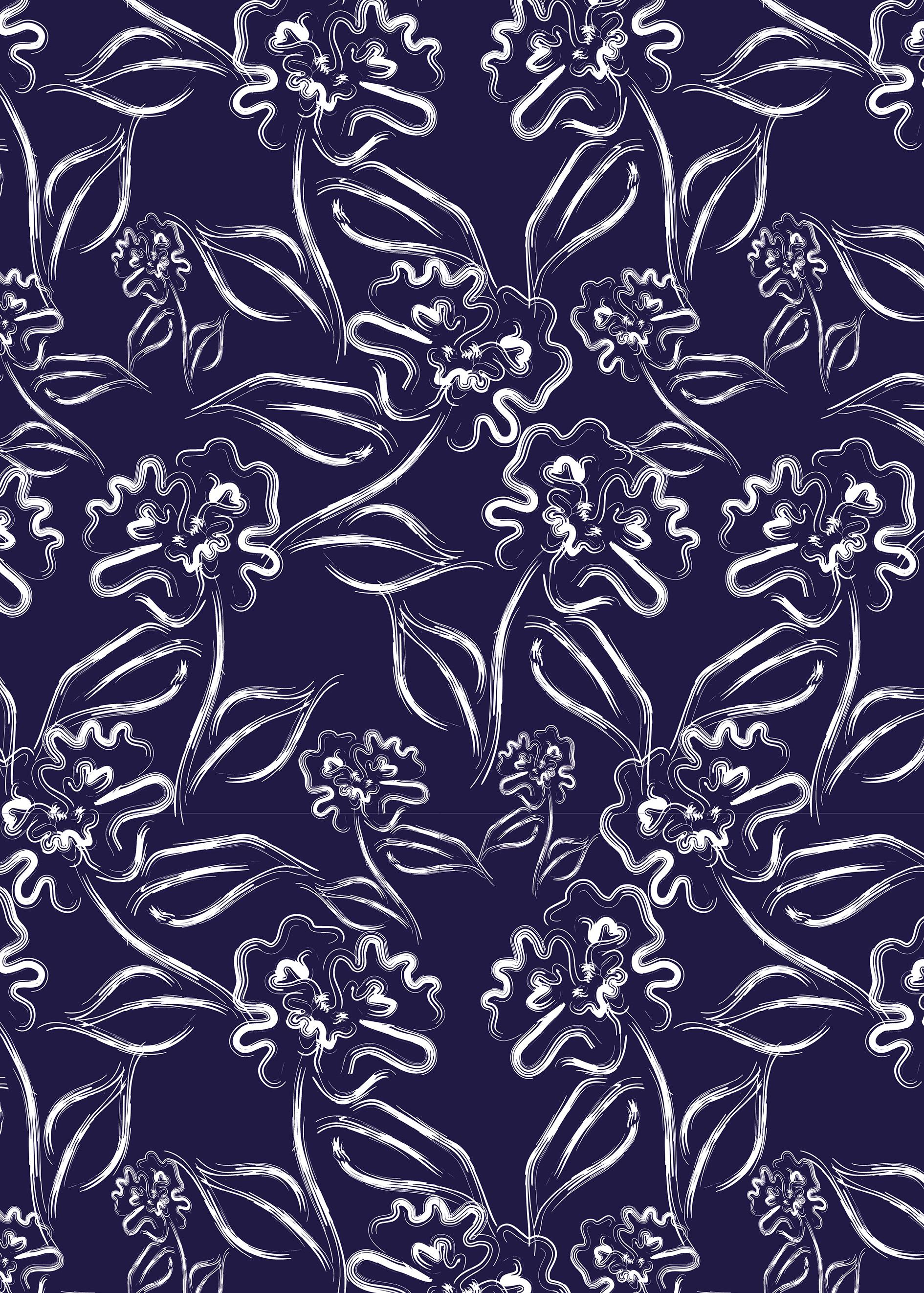 Navy Blooms