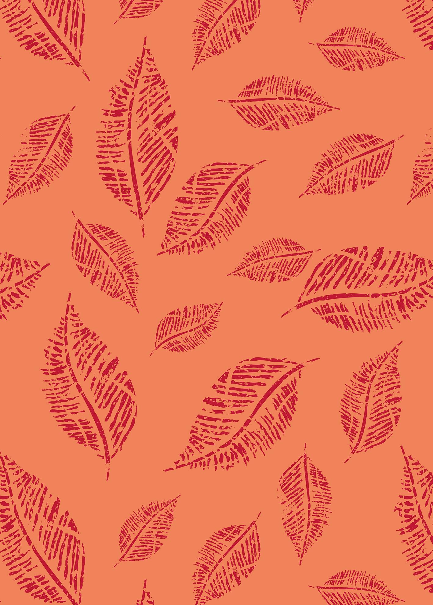 Sandstone Leaf Print