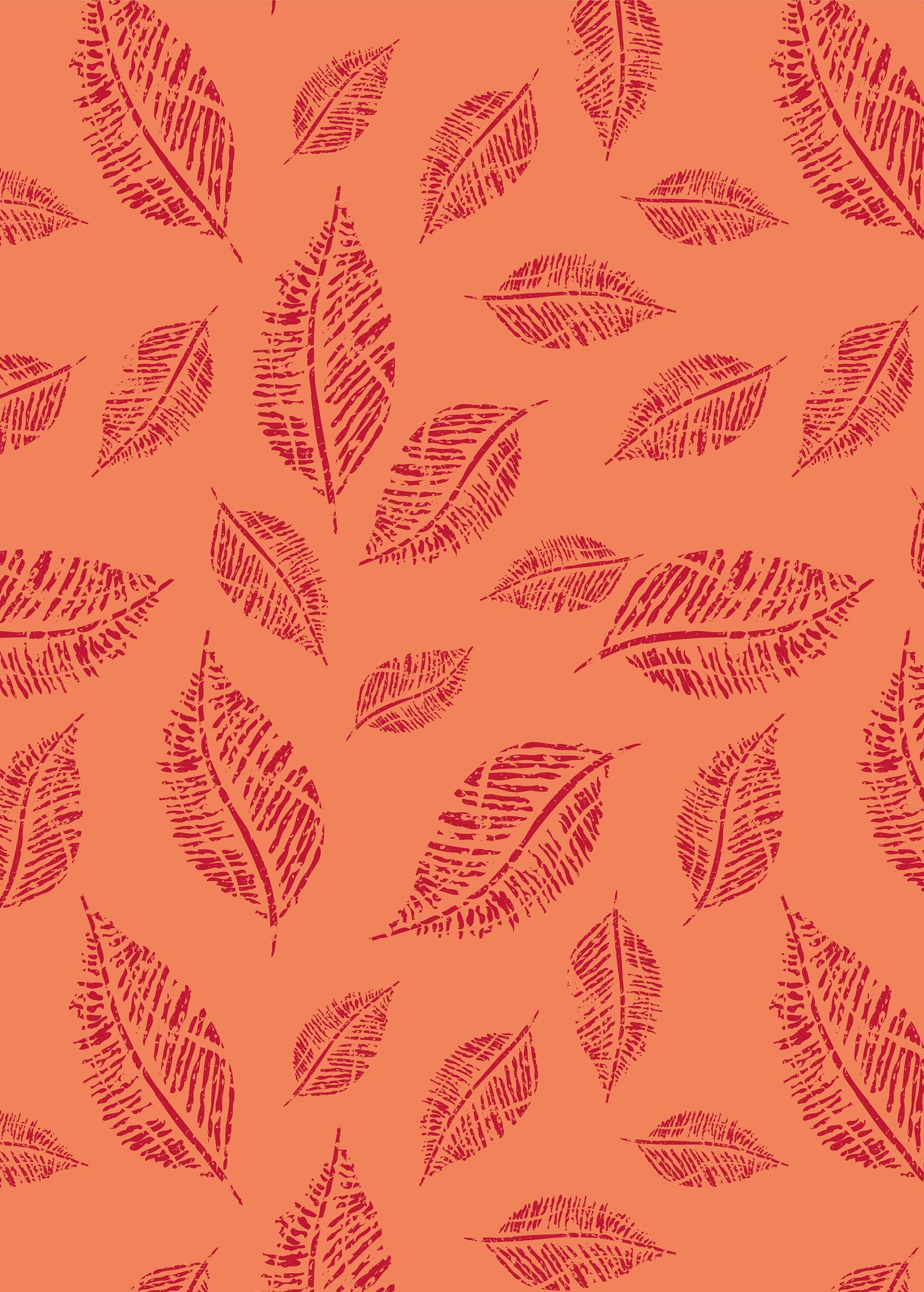 Sandstone Leaf Print