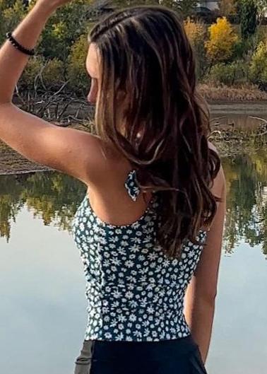 Layla Crop Swim Top